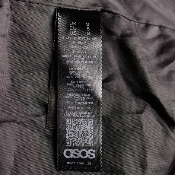 ASOS Black Bomber Jacket - Picture 6 of 6